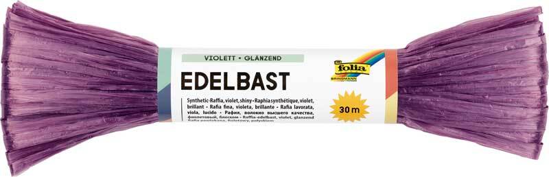 Edelbast gl&#xE4;nzend - 30 m, violett