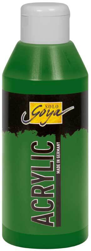 Acrylfarbe Acrylic Solo Goya - 250 ml, laubgr&#xFC;n