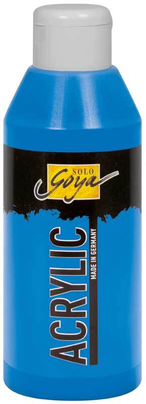 Acrylfarbe Acrylic Solo Goya - 250 ml, prim&#xE4;rblau