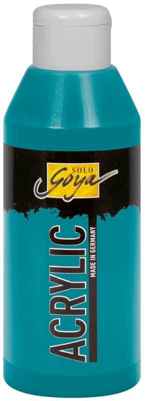 Acrylfarbe Acrylic Solo Goya - 250 ml, t&#xFC;rkis