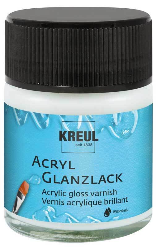 Acryl Schutz- und &#xDC;berzugslack - 50 ml, gl&#xE4;nzend