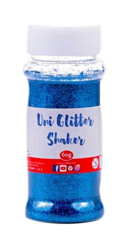 Glitterpulver Blau, 60 g
