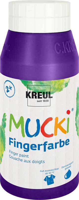 Fingerfarbe MUCKI - 750 ml, violett