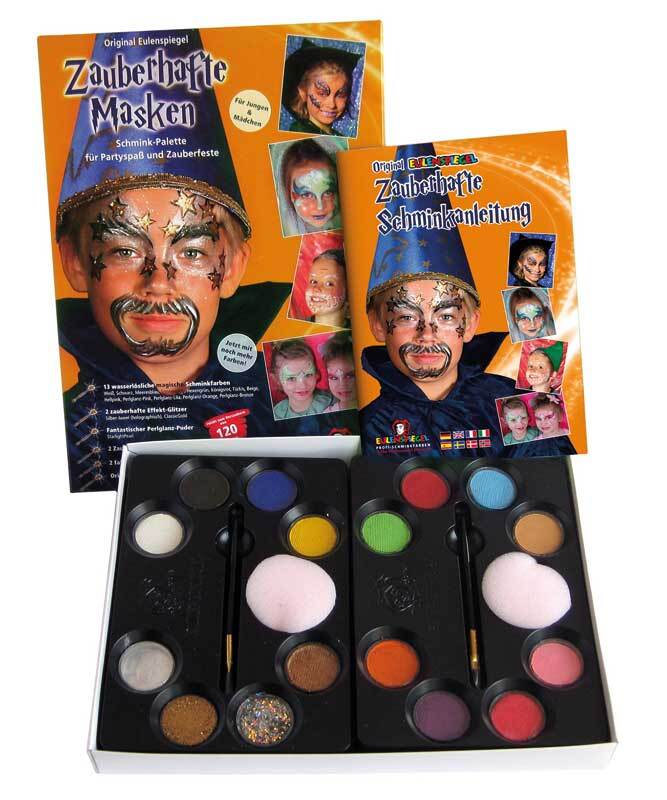 Aqua Schminkset Eulenspiegel - Zauberhafte Masken