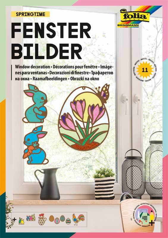 Bastelmappe Fensterbilder - Frühling